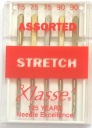 STROJOVÉ IHLY na STRETCH, veľkosť MIX-5ks-tried