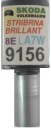 SKODA 9156 STRIBRNA BRILLANT LAR, ARA TOUCH-UP