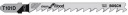T-pílový list (T) pre priamočiare píly Bosch T101D 2608637877