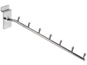 VEŠIAK UHOLNÝ 30cm 7 KOLÍKOV DO PREDAJNÉHO PANELU b1