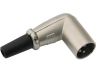 Canon 3kolíkový XLR konektor mikrofónu s uhlom FV (1195