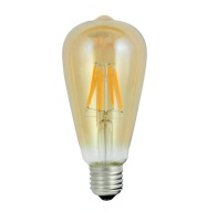 LED žiarovka ST64 E27 4W RETRO 2000K EDISON Tepl