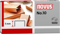 Sponky 10/5 NOVUS pomedené 1000 ks