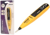 NAPÄŤOVÝ TESTER DISPLEJ 12-250V ORNO