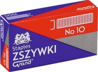 Sponky 10 GRAND malé, pozinkované, 1000 ks.