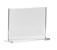 OBOJSTRANNÝ STOJAN NA MENU A4 LEVEL PLEXI LEVEL