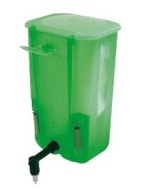 VODA 1000ML PRE KRÁLIKY A HLODAVCE NOVITAL ZELENÁ