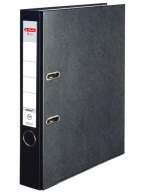 HERLITZ Zakladač A4 50mm 5cm Q.pilník čierny