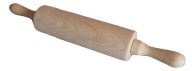 OTOČNÝ DREVENÝ valček na pizzu, 38 cm