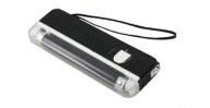 Prenosná UV lampa na testovanie bankoviek + baterka Gw24