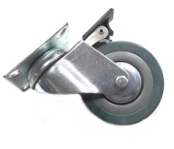 RADER CKPA-PG otočné koliesko 75mm.45kg. brzda..238