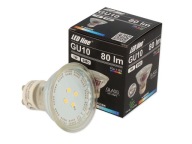LED ŽIAROVKA GU10 1W SMD denné biele Ledline veľkoobchod