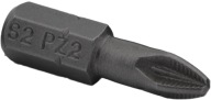 Hrot PLOCHÝ PZ Hrot 2 x 25mm oceľ PZ2 2X25