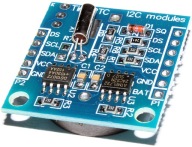 RTC DS1307 24C32 MODUL HODÍN + AVR BATÉRIA