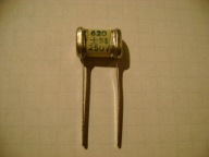 KONDENZÁTOR 620pF/250V MICA SG-2 SILVER MICA