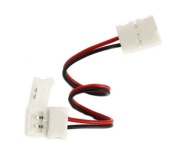 Konektor pre LED pásik, klip, káblový klip 10mm 2pin