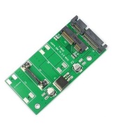 ADAPTÉR mSATA na SATA 22pinový mini PCIe 2.5 SSD DISK