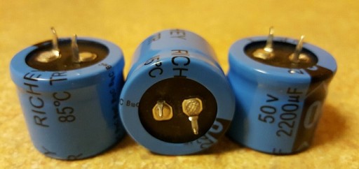 RICHEY elektrolytický kondenzátor 2200 uf 50V 85C