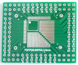 OBOJSTRANNÁ DESKA PCB TQFP64 TQFP100 PCB-076