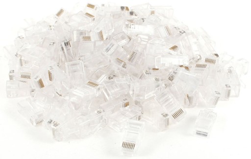 Zátka hrotu 50 ks. RJ45 RJ-45 UTP cat5e/6