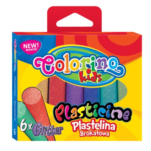 Colorino trblietavá plastelína v 6 farbách