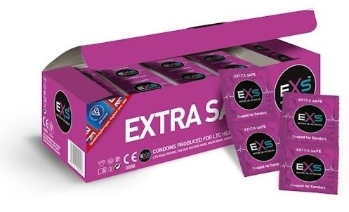EXS EXTRA SAFE kondómy Extra OCHRANA 25 ks.