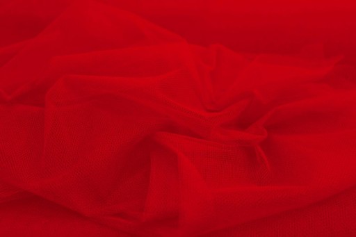 Pevný krajčírsky tyl - Hot Red 1/2 m