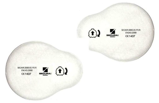 Prachové filtre P3 Secura 2000 prachový filter GWAREK