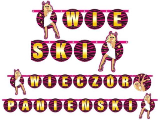 Banner na rozlúčku so slobodou, 20 x 200 cm