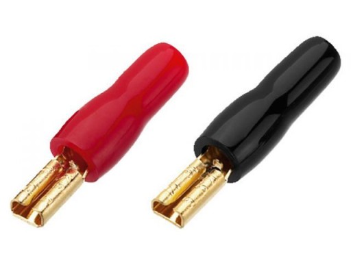 Pozlátený nasúvací hrot/kolíček pre 2,8 mm kábel