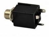 Socket Large Jack 6,3 stereo štvorcový výška 24 (1298b)