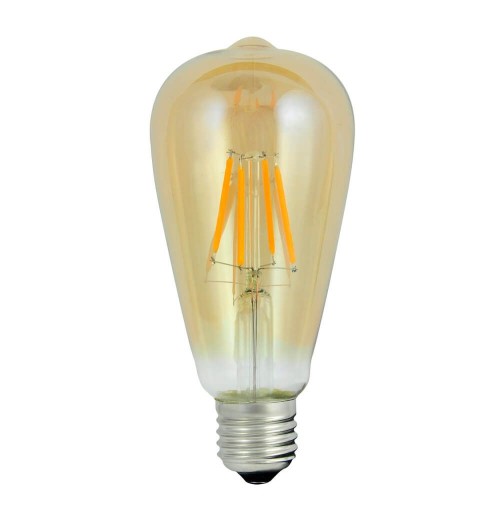 LED žiarovka ST64 E27 4W RETRO 2000K EDISON Tepl