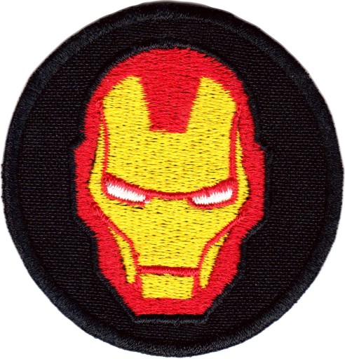 Náplasť, termo-adhezívne záplaty Iron Man