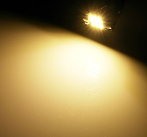 C5W LED 9 SMD 5630 ŽIAROVKA TEPLÁ BIELA 36 mm
