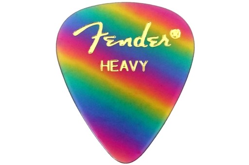 Gitarové trsátko FENDER Rainbow - Heavy