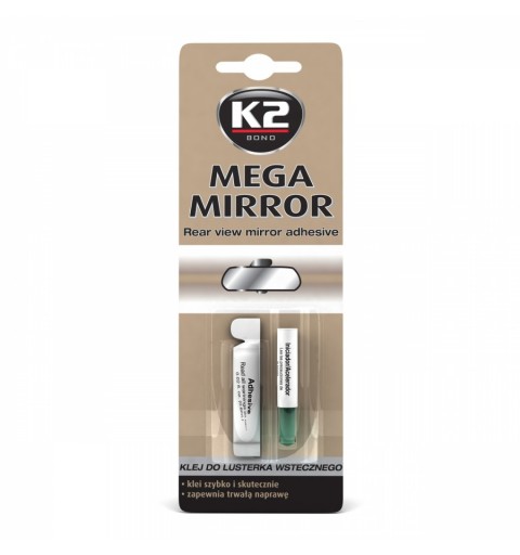 K2 MEGA ZRKADLO 6 ML LEPIDLO NA SPÄTNÉ ZRKADLO