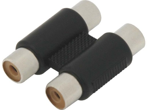Konektor 2x RCA zásuvka (cinch) / 2 gn RCA (0604)