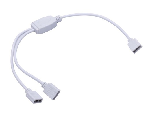 RGB SPLITTER, rozbočovač na 2 LED pásiky, konektor