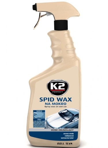 K2 SPID VOSK 770ml VLHKÝ VOSK VYSUŠUJE A LEŠTÍ