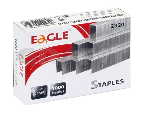KANCELÁRSKE ZOŠÍVAČKY 23/20 EAGLE AŽ 150 STR.