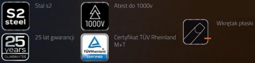 Skrutkovač plochý 1000V 5,5x 125mm STEEL S2 NEO 04-153