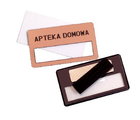 Odznaky s okienkom + gravírovanie!