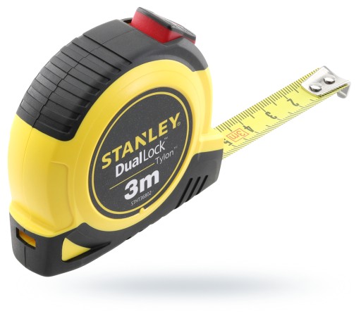 Zvinovacia páska meria 3m x 13mm STANLEY DUAL LOCK STHT368
