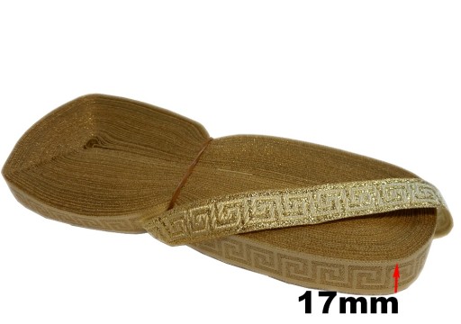 GRÉCKA VZOR ŽAKÁROVÁ PÁSKA 17mm 25m 10966