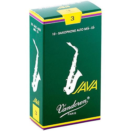 VANDOREN JAVA GREEN jazýčkový alt saxofón 3.0