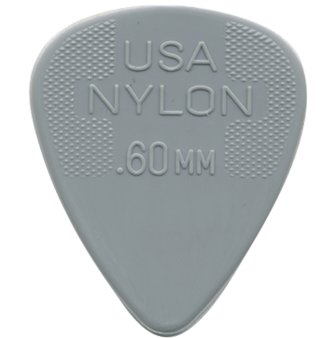 Nylonová gitarová kocka Dunlop Standard Gauged. 0,60 mm