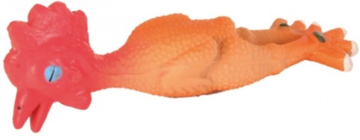 PIKÁVACÍ LATEXOVÝ KOHÚT PRE PSA HRAČKA 15cm TX35091