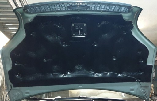 ZVUKOVÁ PODLOŽKA, KAPOTA MOTOROVÉHO PRIESTORU ZVUKOVÁ OZVUKA, polyuretánový absorbér