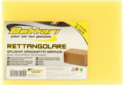 BOTTARI obdĺžniková kombi huba na umývanie RETTANGOLARE 14,5x10,5x6cm