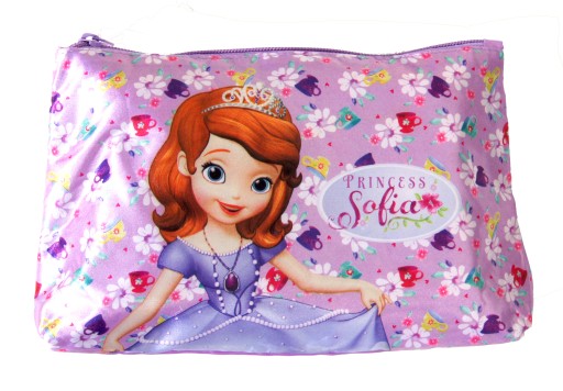 Kozmetická taštička pre dievčatá Peračník Princess Zosia Zofia s vreckom na zips